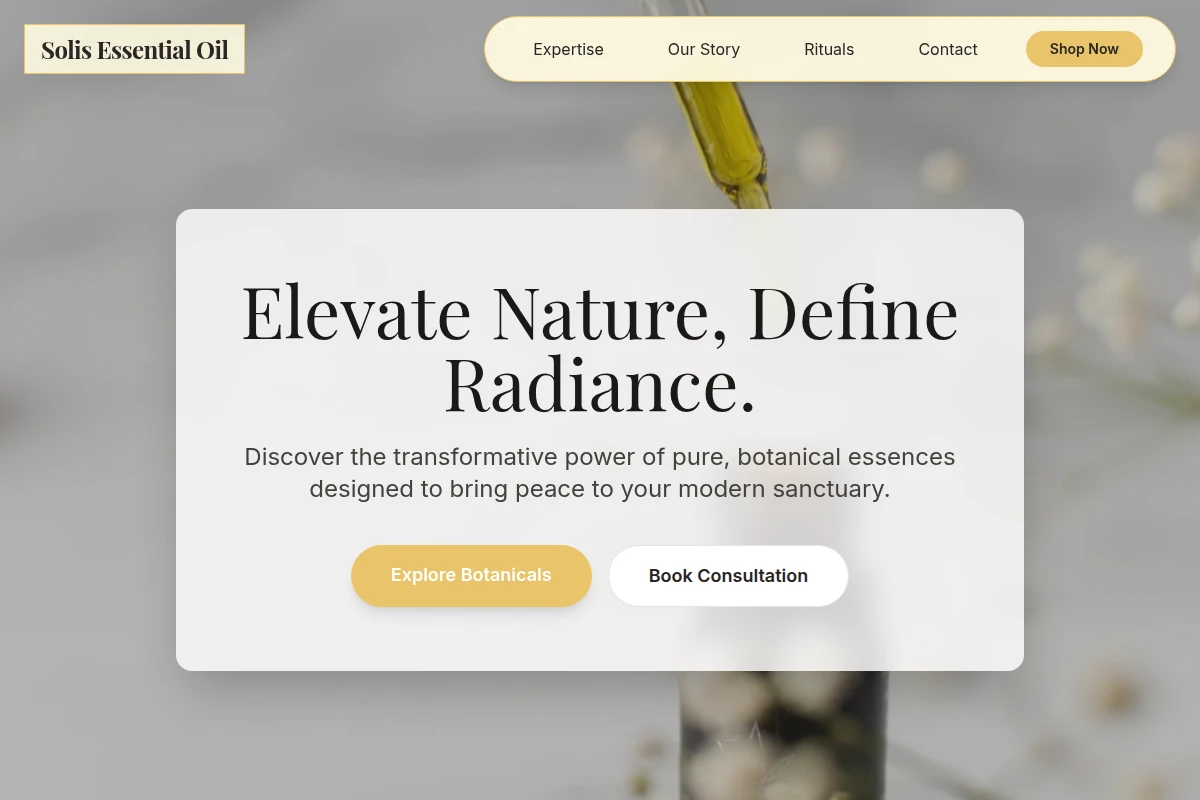Solis Essential Oil