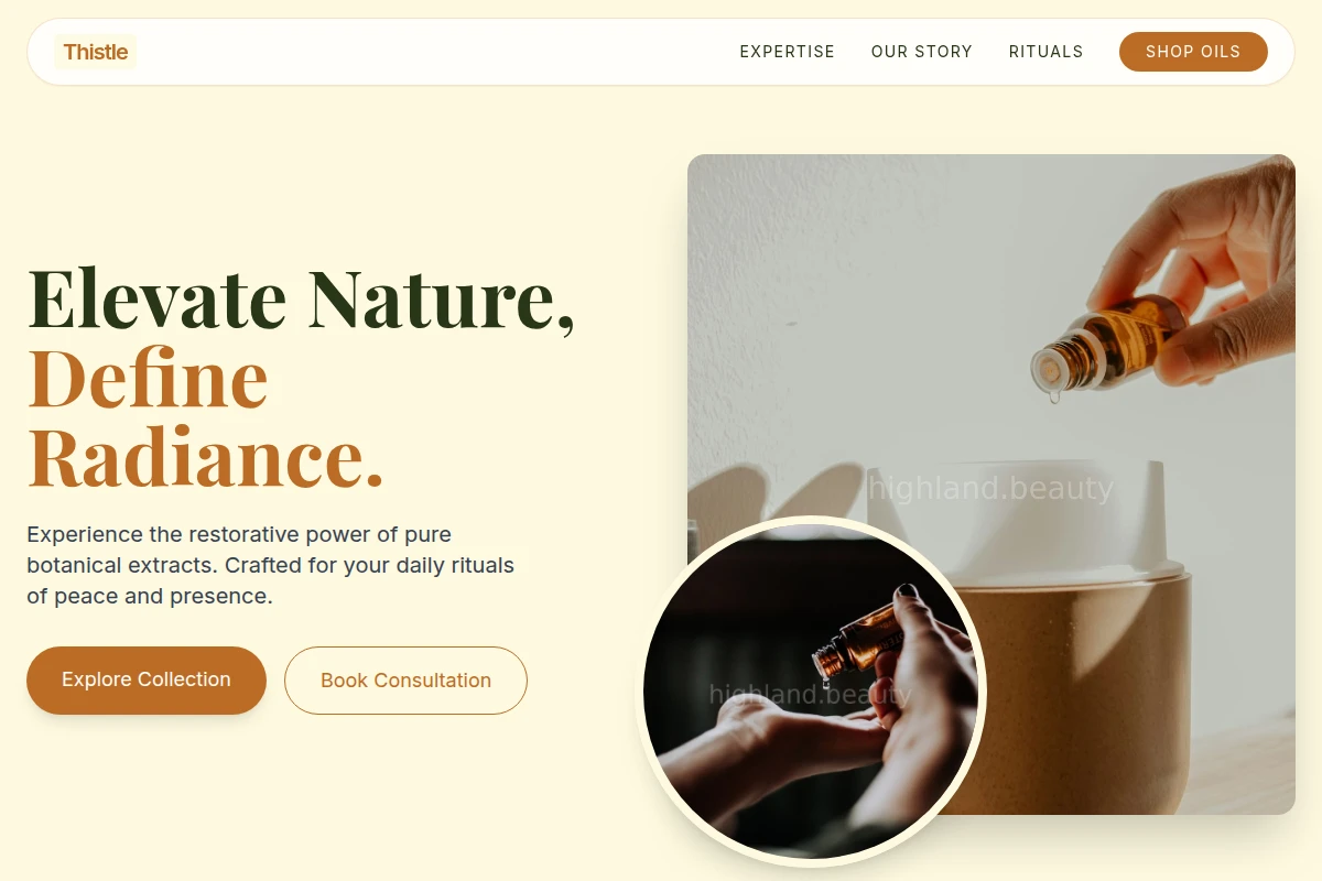 Thistle Essential Oil