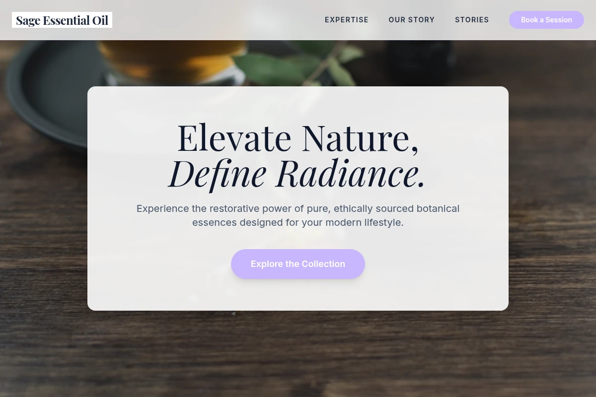 Sage Essential Oil