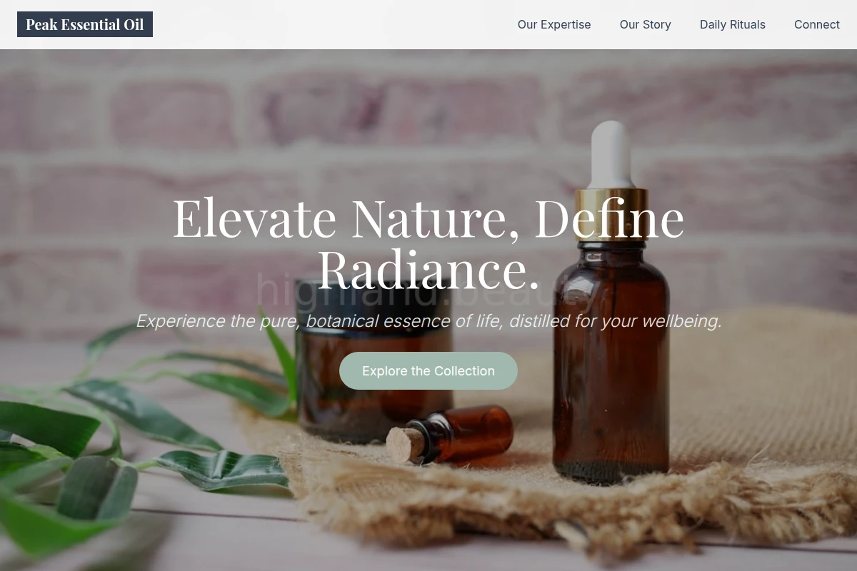 Peak Essential Oil
