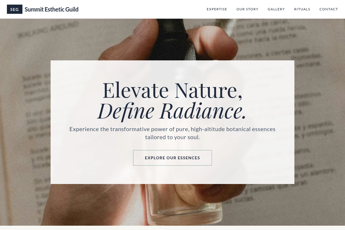 Botanical Essential Oil
